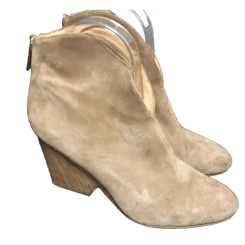 Diane von Furstenberg Suede Ankle Boots Size 6M EUR 36